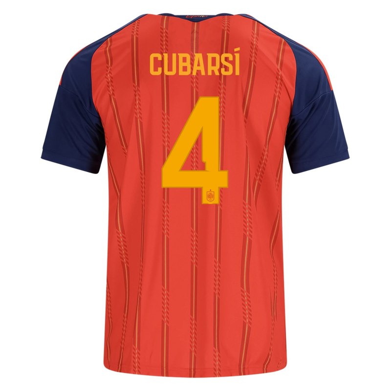 Pau Cubarsí Spain 26/27 Home Jersey Pau Cubarsí Spain 26/27 Home Jersey