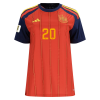 Pedri Spain 2026/27 Adidas Women’s Home Jersey Pedri Spain 2026/27 Adidas Women’s Home Jersey