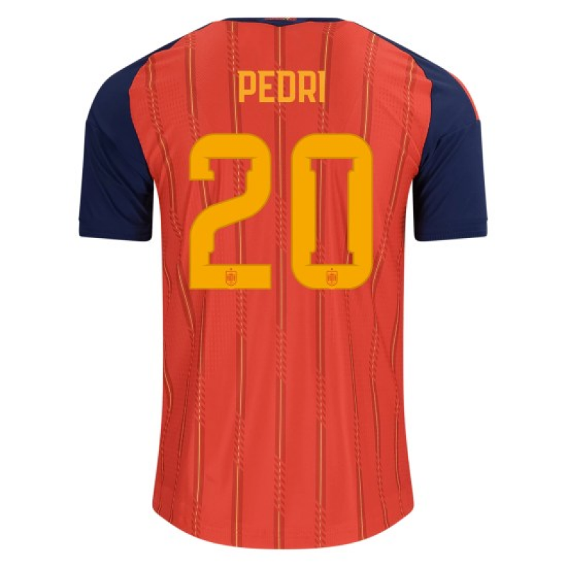 Pedri Spain 26/27 Authentic Home Jersey Pedri Spain 26/27 Authentic Home Jersey