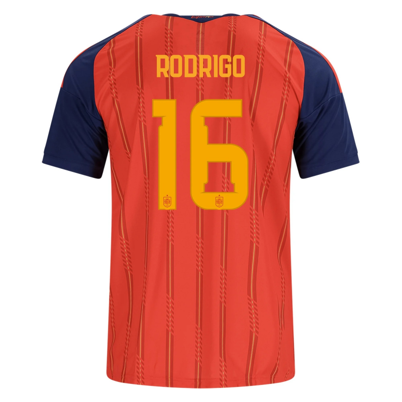 Rodri Spain 26/27 Home Jersey Rodri Spain 26/27 Home Jersey