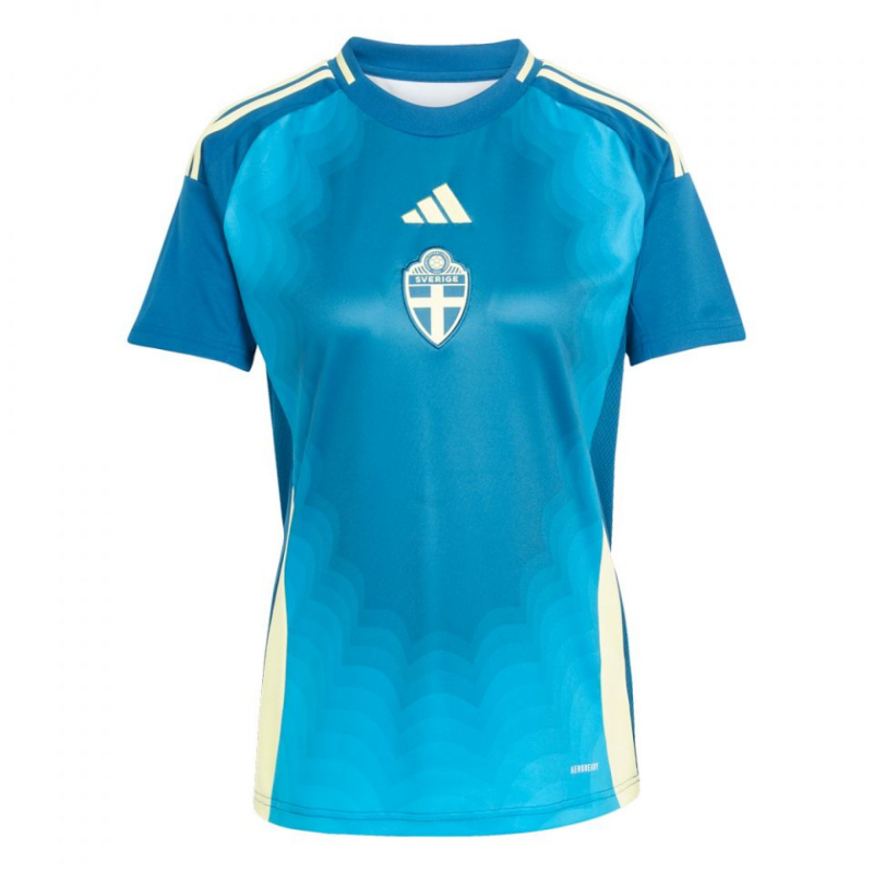 Sweden 2025 Adidas Women’s Away Jersey
