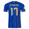 Viktor Gyokeres Sweden 2026/27 Adidas Away Jersey Viktor Gyokeres Sweden 2026/27 Adidas Away Jersey