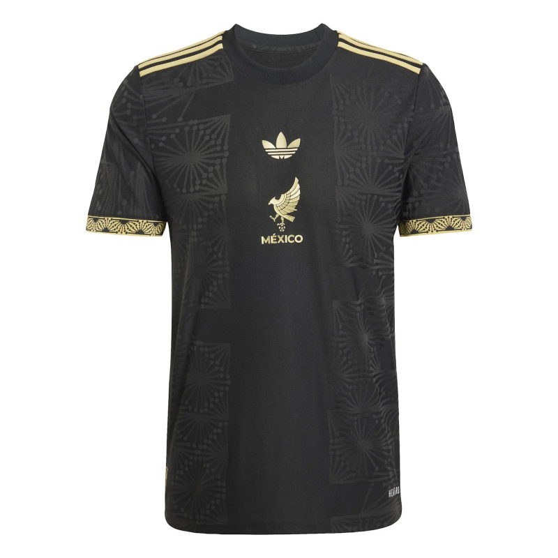 Adidas Mexico 2025 Gold Jersey (Black/Gold) – México De Oro
