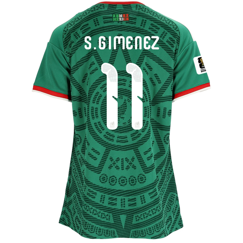 Alexis Vega Mexico 2026/27 Adidas Women’s Home Jersey Alexis Vega Mexico 2026/27 Adidas Women’s Home Jersey