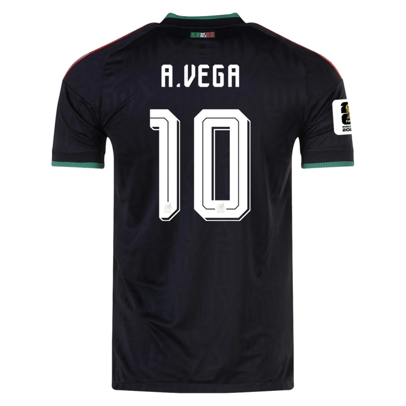 Alexis Vega Mexico 2026 Adidas Authentic Third Jersey Alexis Vega Mexico 2026 Adidas Authentic Third Jersey