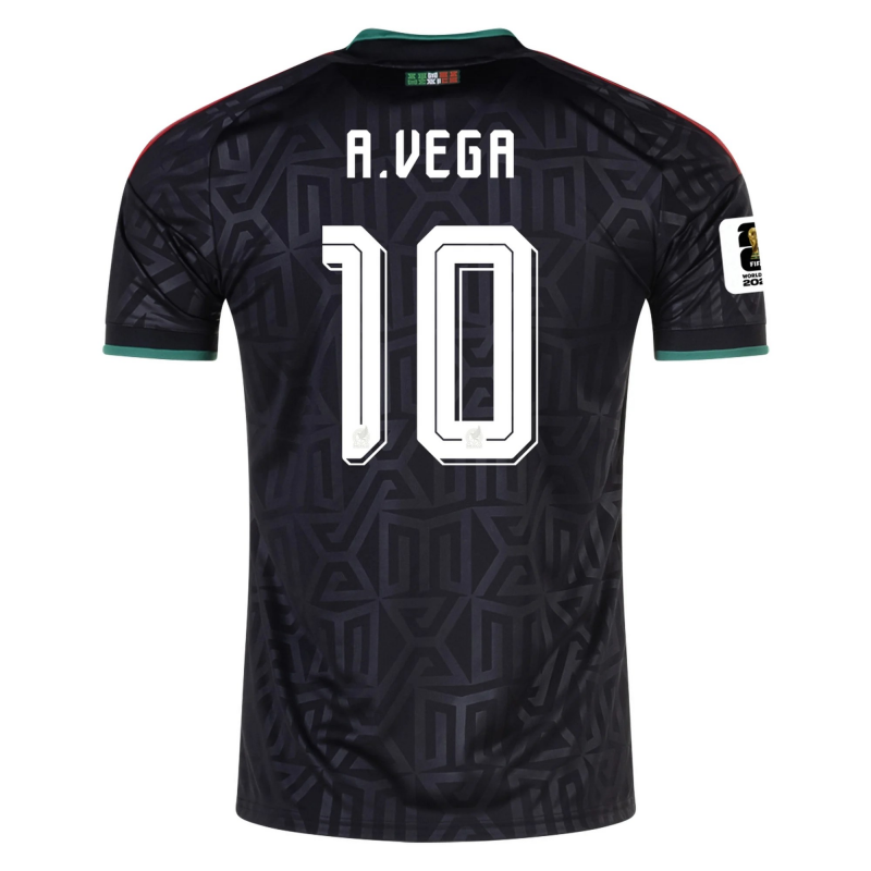 Alexis Vega Mexico 2026 Adidas Third Jersey Alexis Vega Mexico 2026 Adidas Third Jersey