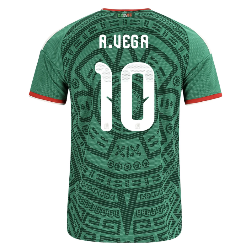 Alexis Vega Mexico 26/27 Home Jersey Alexis Vega Mexico 26/27 Home Jersey