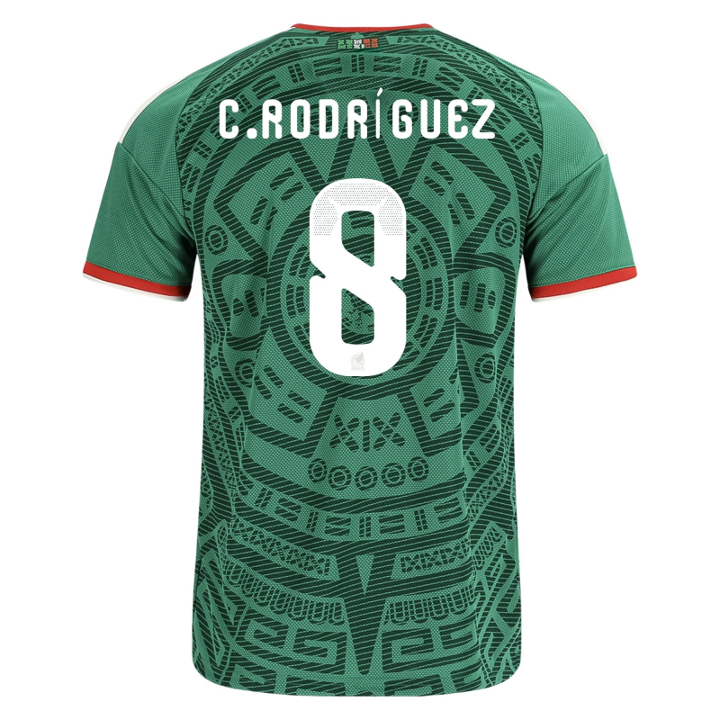 Carlos Rodríguez Mexico 26/27 Home Jersey Carlos Rodríguez Mexico 26/27 Home Jersey