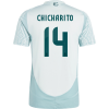 Chicharito Mexico 2024 Authentic Away Jersey Chicharito Mexico 2024 Authentic Away Jersey