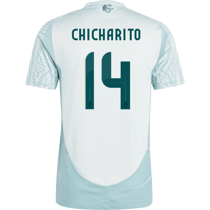 Chicharito Mexico 2024 Authentic Away Jersey Chicharito Mexico 2024 Authentic Away Jersey