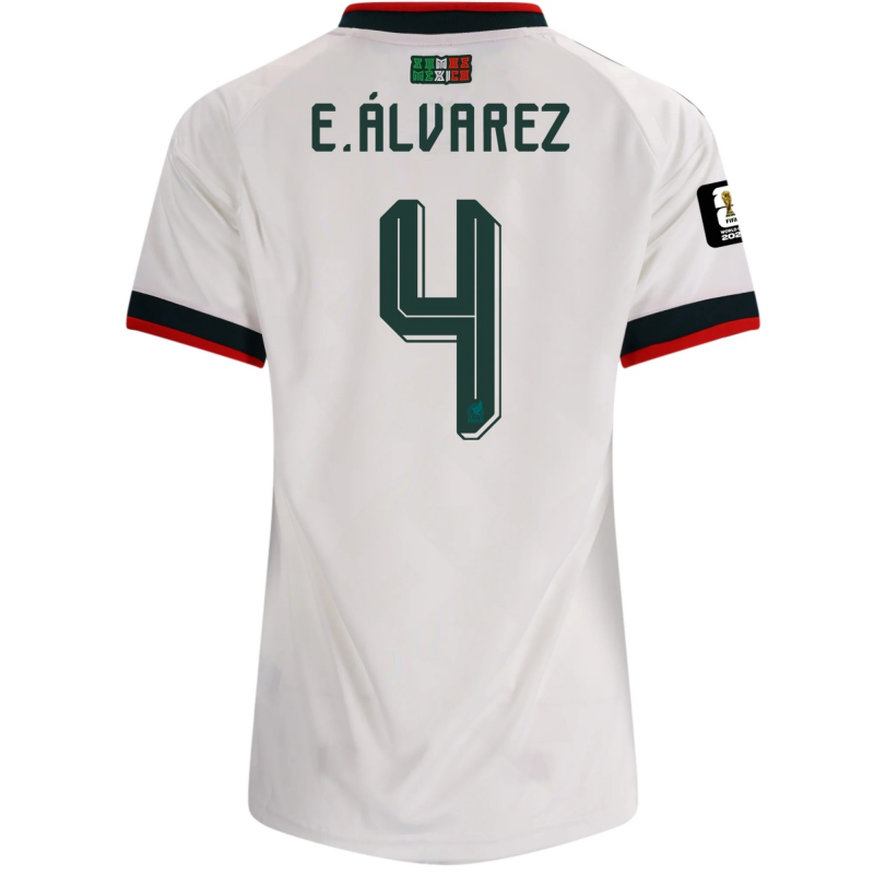 Edson Alvarez Mexico 2026/27 Adidas Women’s Away Jersey Edson Alvarez Mexico 2026/27 Adidas Women’s Away Jersey