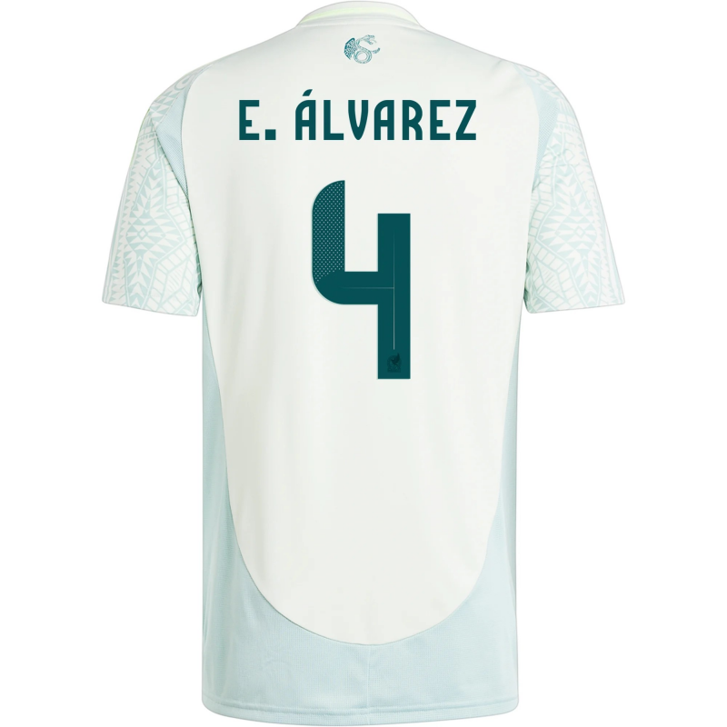 Edson Álvarez Mexico 2024 Away Jersey Edson Álvarez Mexico 2024 Away Jersey