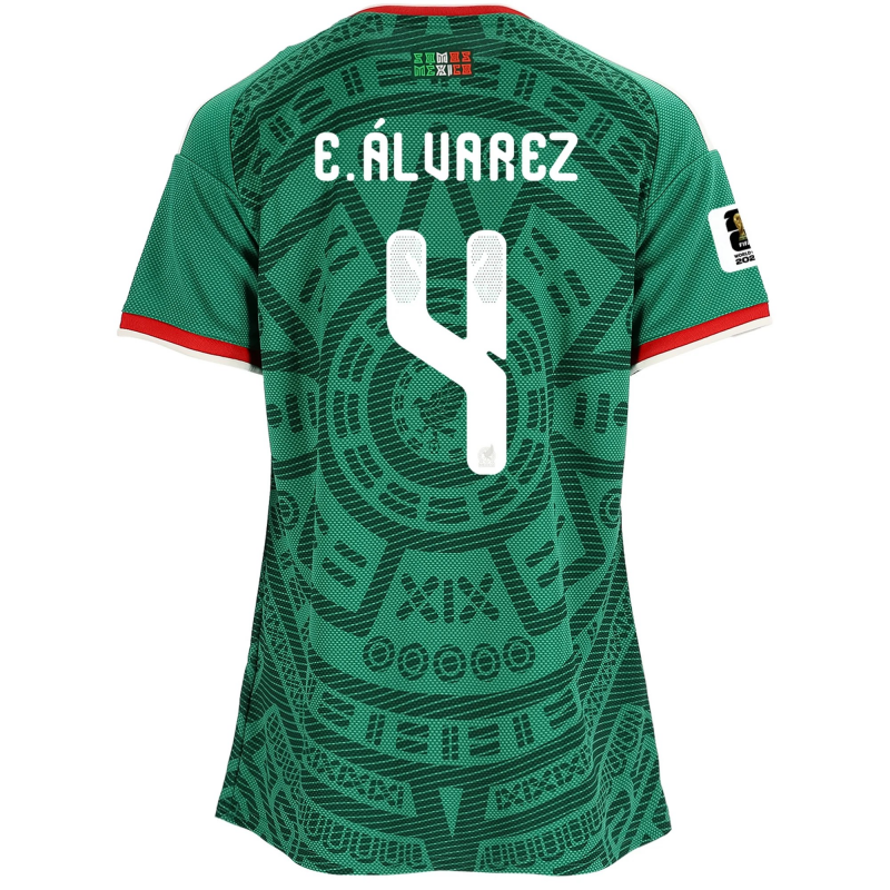 Edson Álvarez Mexico 2026/27 Adidas Women’s Home Jersey Edson Álvarez Mexico 2026/27 Adidas Women’s Home Jersey
