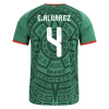 Edson Álvarez Mexico 26/27 Home Jersey Edson Álvarez Mexico 26/27 Home Jersey