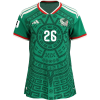 Gilberto Mora Mexico 2026/27 Adidas Women’s Youth Home Jersey