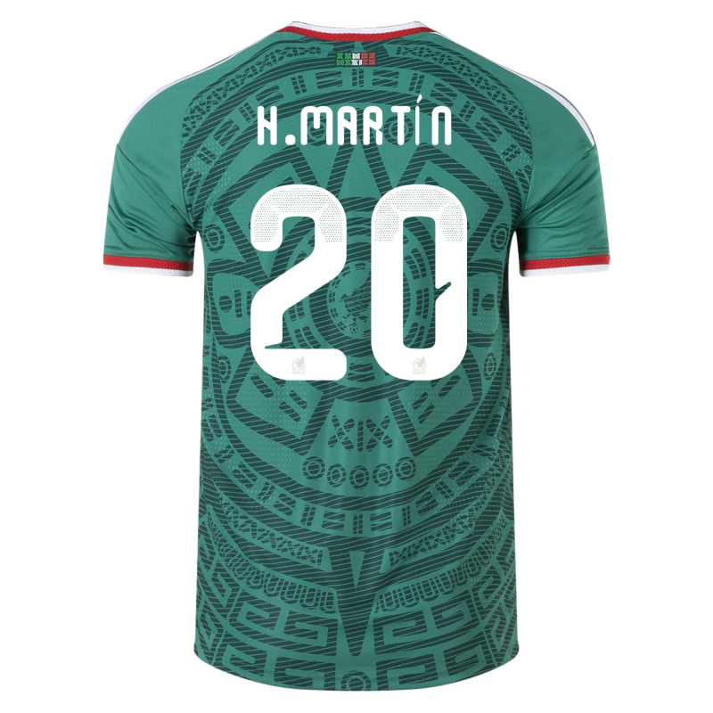 Henry Martín Mexico 26/27 Authentic Home Jersey Henry Martín Mexico 26/27 Authentic Home Jersey