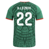 Hirving Lozano Mexico 26/27 Home Jersey Hirving Lozano Mexico 26/27 Home Jersey