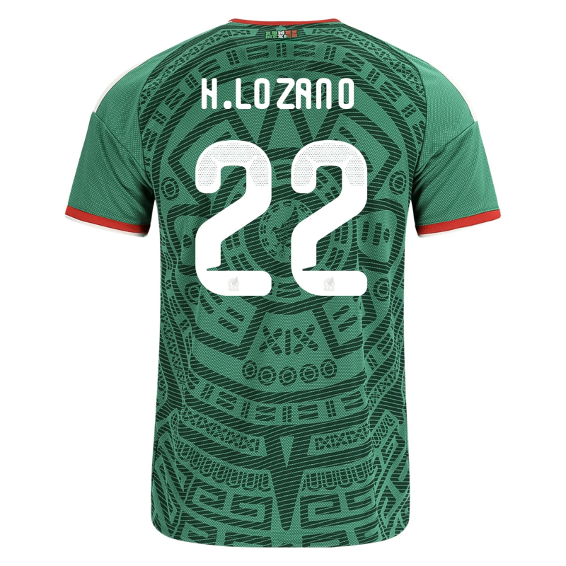 Hirving Lozano Mexico 26/27 Home Jersey Hirving Lozano Mexico 26/27 Home Jersey