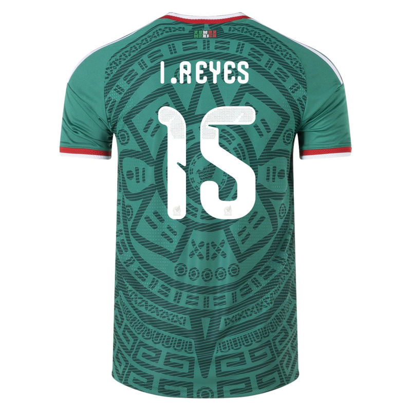 Israel Reyes Mexico 26/27 Authentic Home Jersey Israel Reyes Mexico 26/27 Authentic Home Jersey