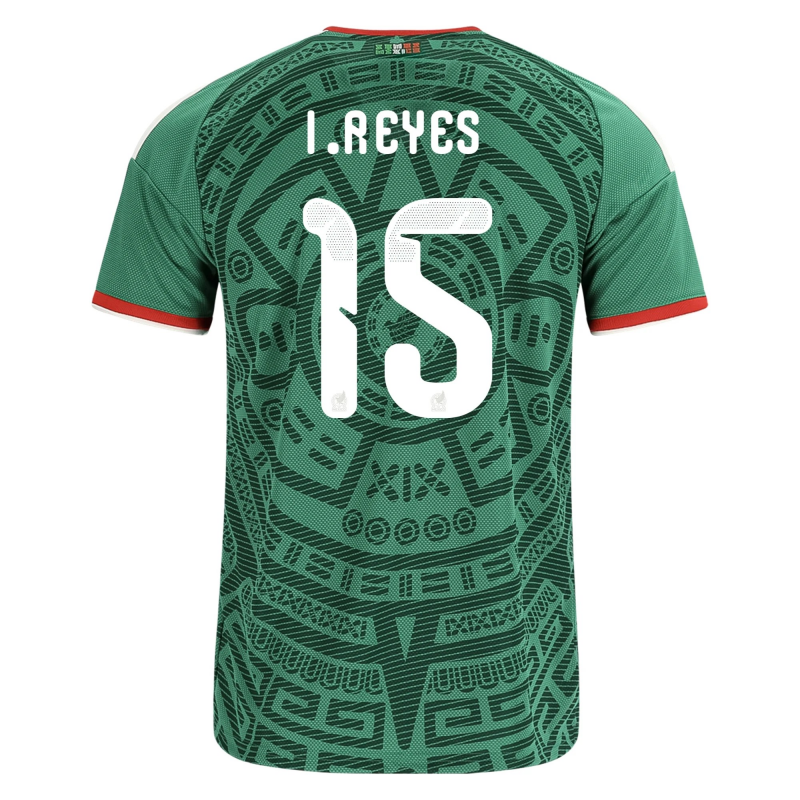 Israel Reyes Mexico 26/27 Home Jersey Israel Reyes Mexico 26/27 Home Jersey