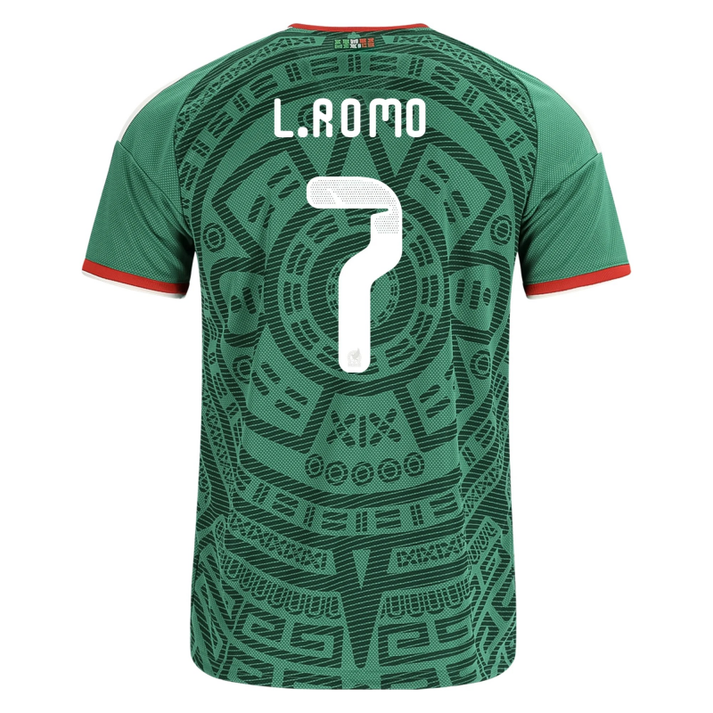 Luis Romo Mexico 26/27 Home Jersey Luis Romo Mexico 26/27 Home Jersey