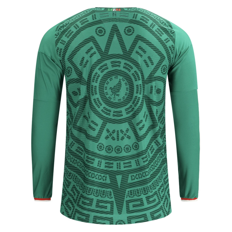 Mexico 2026/27 Adidas Long Sleeve Home Jersey