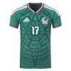 Orbelín Pineda Mexico 26/27 Authentic Home Jersey