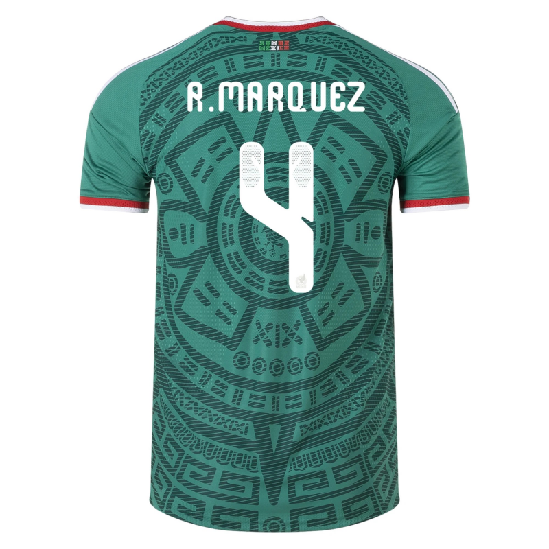 Rafael Marquez Mexico 2026/27 Adidas Authentic Home Jersey Rafael Marquez Mexico 2026/27 Adidas Authentic Home Jersey