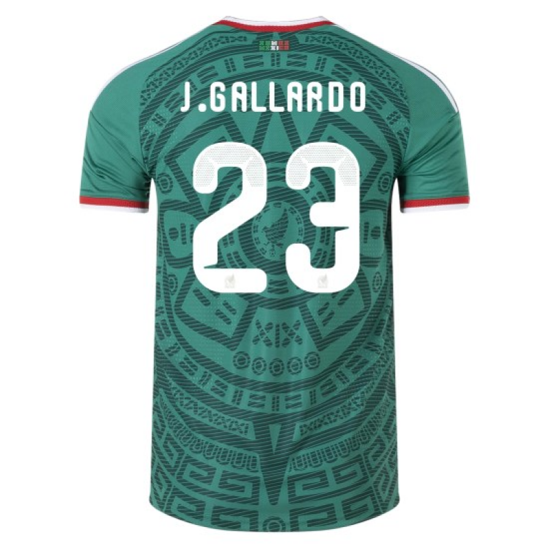 Raul Jimenez Artist Series Edition Mexico 2026/27 Adidas Authentic Home Jersey