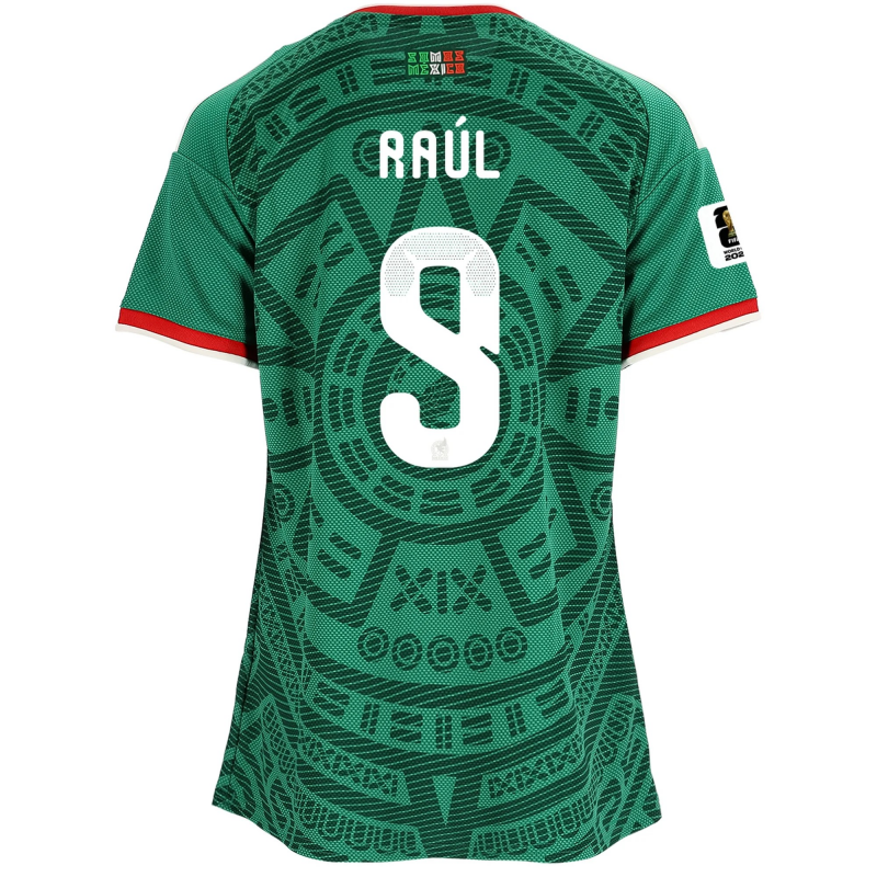 Raúl Jiménez Mexico 2026/27 Adidas Women’s Authentic Home Jersey