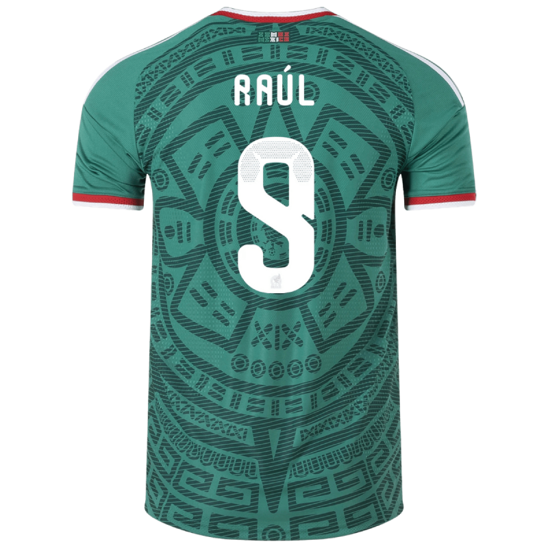 Raúl Jiménez Mexico 26/27 Authentic Home Jersey Raúl Jiménez Mexico 26/27 Authentic Home Jersey