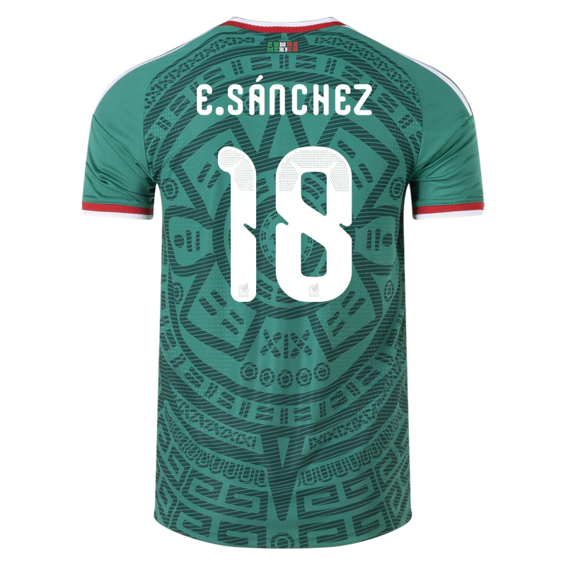 Érick Sánchez Mexico 26/27 Authentic Home Jersey Érick Sánchez Mexico 26/27 Authentic Home Jersey
