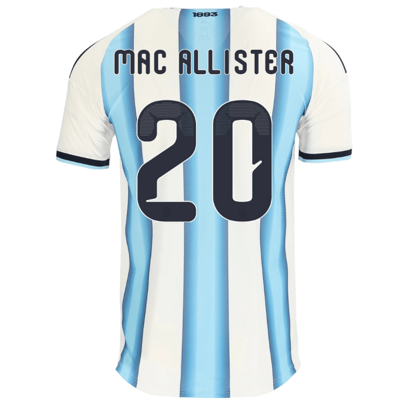 Alexis Mac Allister Argentina 26/27 Authentic Home Jersey Alexis Mac Allister Argentina 26/27 Authentic Home Jersey
