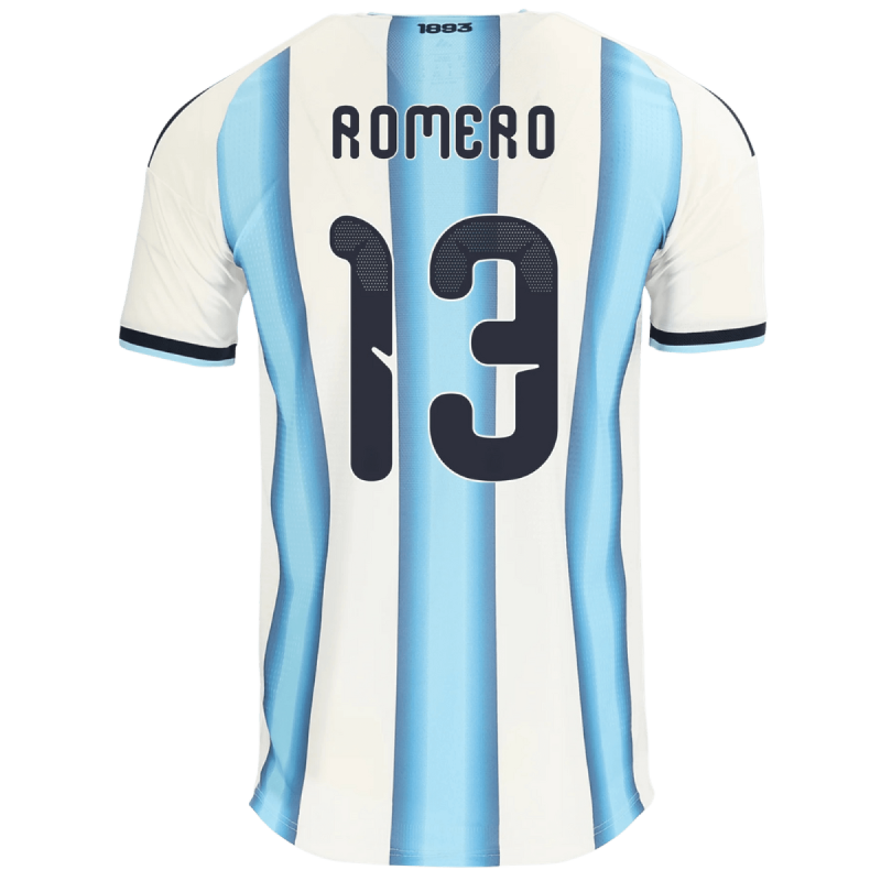 Christian Romero Argentina 26/27 Authentic Home Jersey