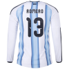 Christian Romero Argentina 26/27 Long Sleeve Authentic Home Jersey