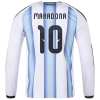 Diego Maradona Argentina 26/27 Long Sleeve Home Jersey