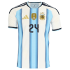 Enzo Fernández Argentina 26/27 Authentic Home Jersey