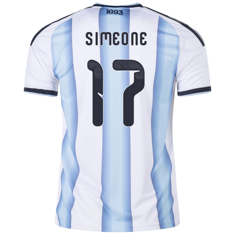 Giuliano Simeone Argentina 26/27 Home Jersey Giuliano Simeone Argentina 26/27 Home Jersey