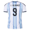 Julián Alvarez Argentina 2026/27 Adidas Home Jersey