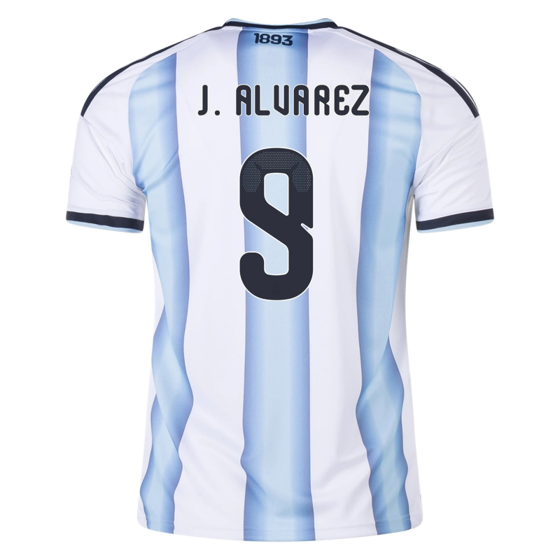 Julián Alvarez Argentina 2026/27 Adidas Home Jersey
