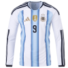 Julián Álvarez Argentina 26/27 Long Sleeve Authentic Home Jersey