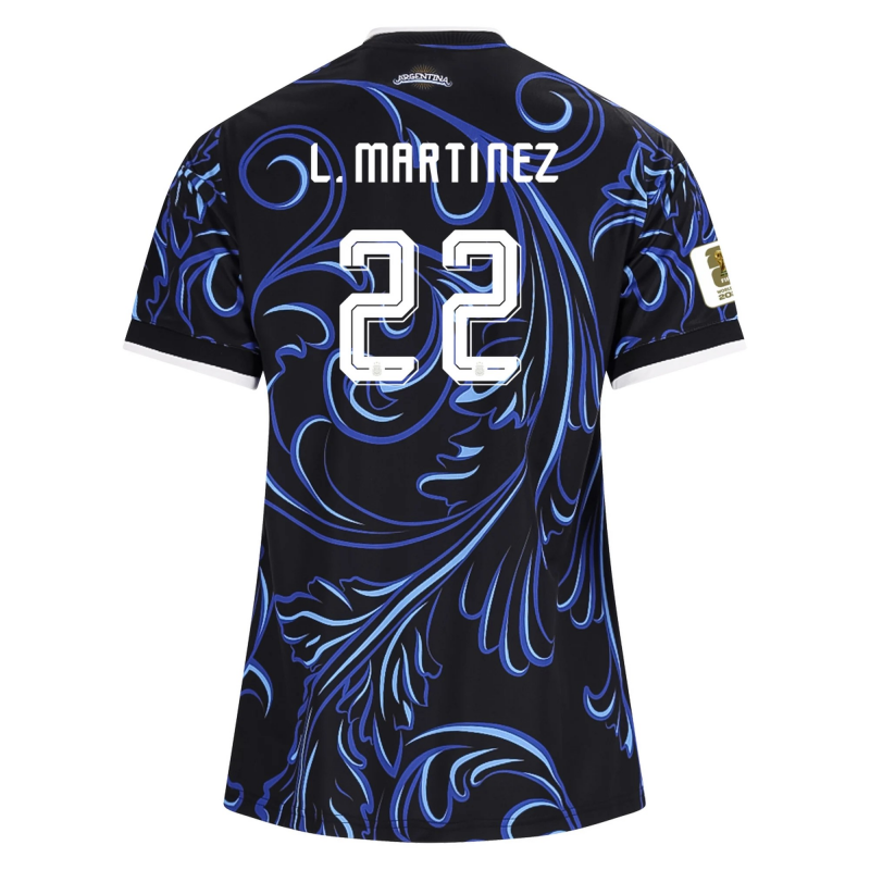 Lautaro Martinez Argentina 2026/27 Adidas Women’s Away Jersey