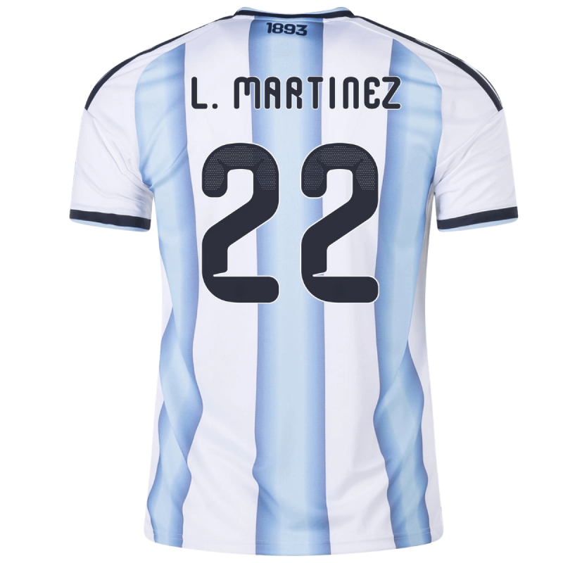 Lautaro Martínez Argentina 26/27 Home Jersey