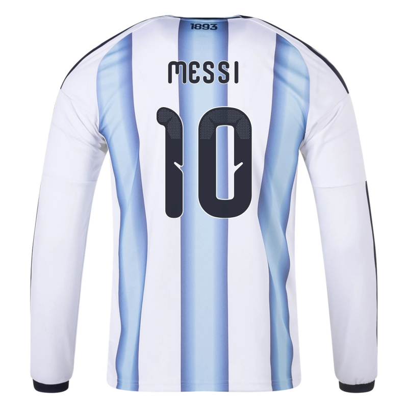 Lionel Messi Argentina 2026/27 Adidas Long Sleeve Home Jersey Lionel Messi Argentina 2026/27 Adidas Long Sleeve Home Jersey