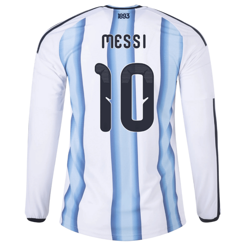 Lionel Messi Argentina 26/27 Long Sleeve Authentic Home Jersey Lionel Messi Argentina 26/27 Long Sleeve Authentic Home Jersey