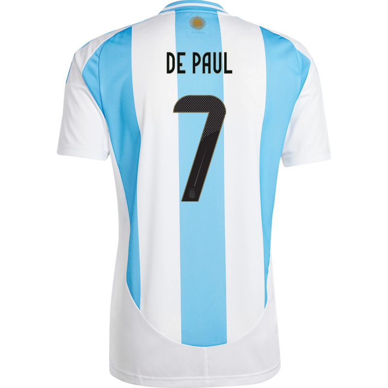 Rodrigo De Paul Argentina 2024 Home Jersey Rodrigo De Paul Argentina 2024 Home Jersey