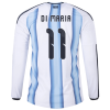 Ángel Di María Argentina 26/27 Long Sleeve Authentic Home Jersey Ángel Di María Argentina 26/27 Long Sleeve Authentic Home Jersey