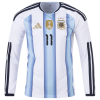 Ángel Di María Argentina 26/27 Long Sleeve Home Jersey Ángel Di María Argentina 26/27 Long Sleeve Home Jersey