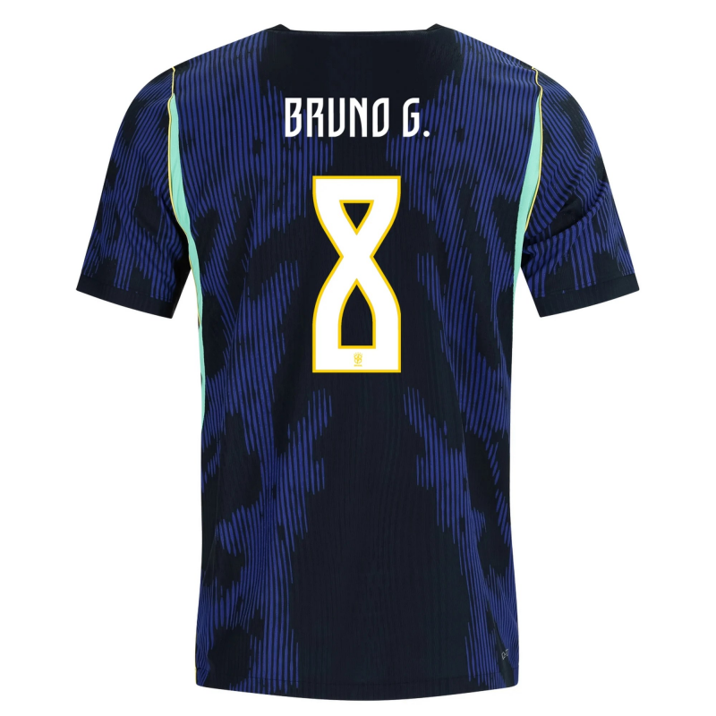 Bruno Guimaraes Brazil 2026/27 Nike Authentic Away Jersey Bruno Guimaraes Brazil 2026/27 Nike Authentic Away Jersey