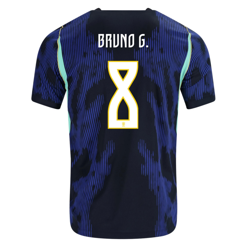 Bruno Guimaraes Brazil 2026/27 Nike Away Jersey Bruno Guimaraes Brazil 2026/27 Nike Away Jersey